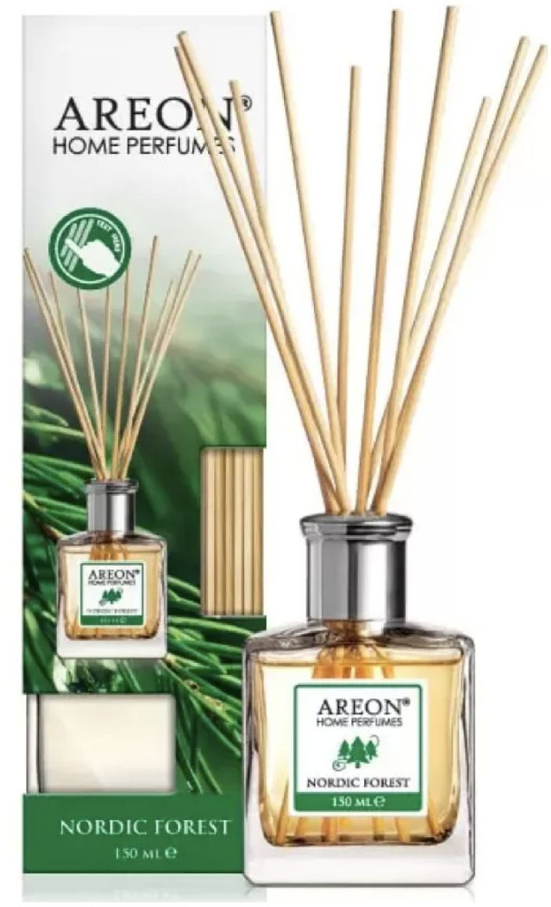 Ароматизатор для дома AREON Home Perfume Sticks 85 ml Nordic Forest (диффузор с деревянными палочками) #1