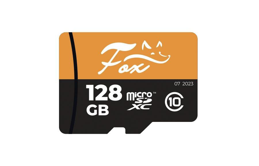 Fox Флеш карта памяти microSDXC 128Gb Class 10 U3 #1