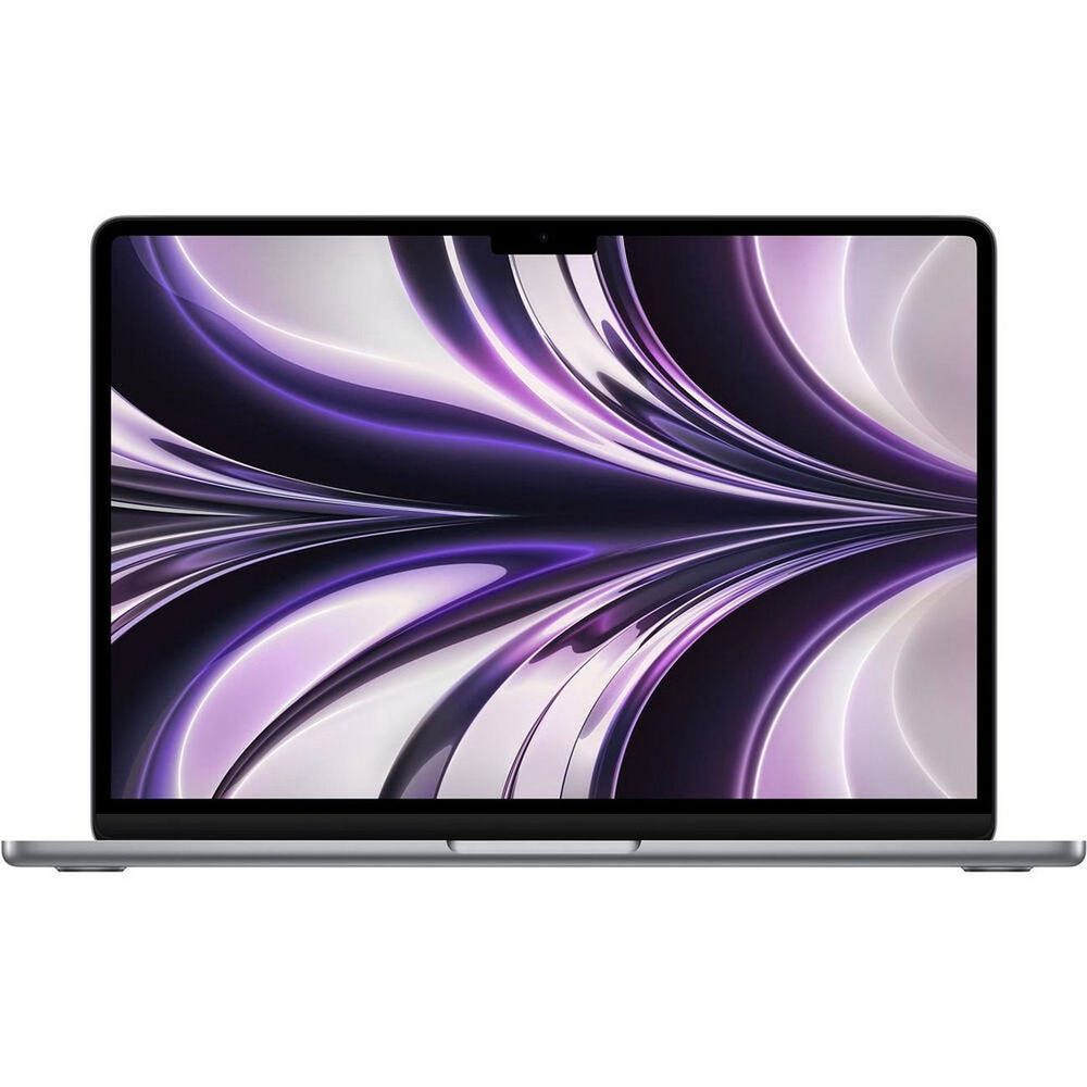 Apple MacBook Air Ноутбук 13.6", Apple M2 (8C CPU, 8C GPU), RAM 8 ГБ, SSD, macOS, (MLY33), серый металлик, #1