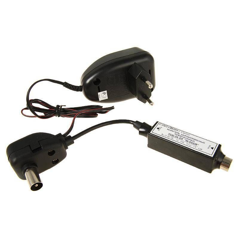 Усилитель широкополосный сигнала телевизионной антенны УСШ-2А DX in ...