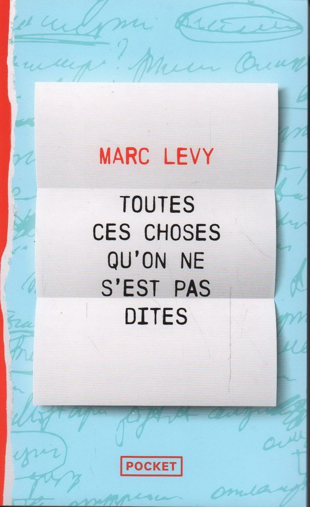 Книга Toutes ces choses qu'on ne s'est pas dites. Levy M. #1