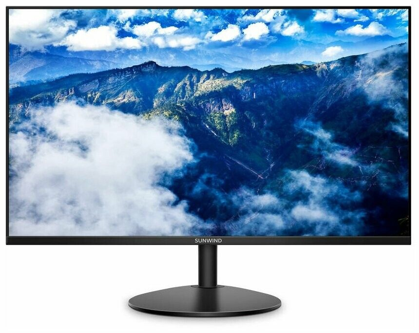 Монитор SUNWIND SUN-M27BA101 черный 27" - купить по выгодной цене в ...