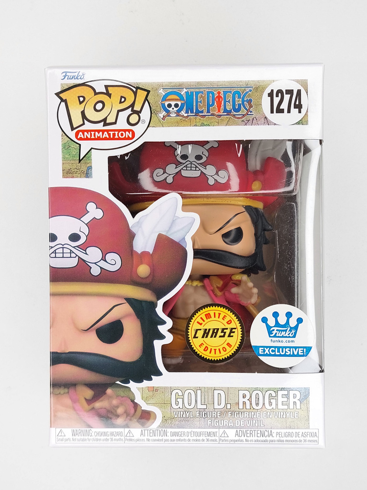 Фигурка пират Гол Д. Рождер Gol D. Roger limited из аниме Ван Пис One Piece 1274  #1