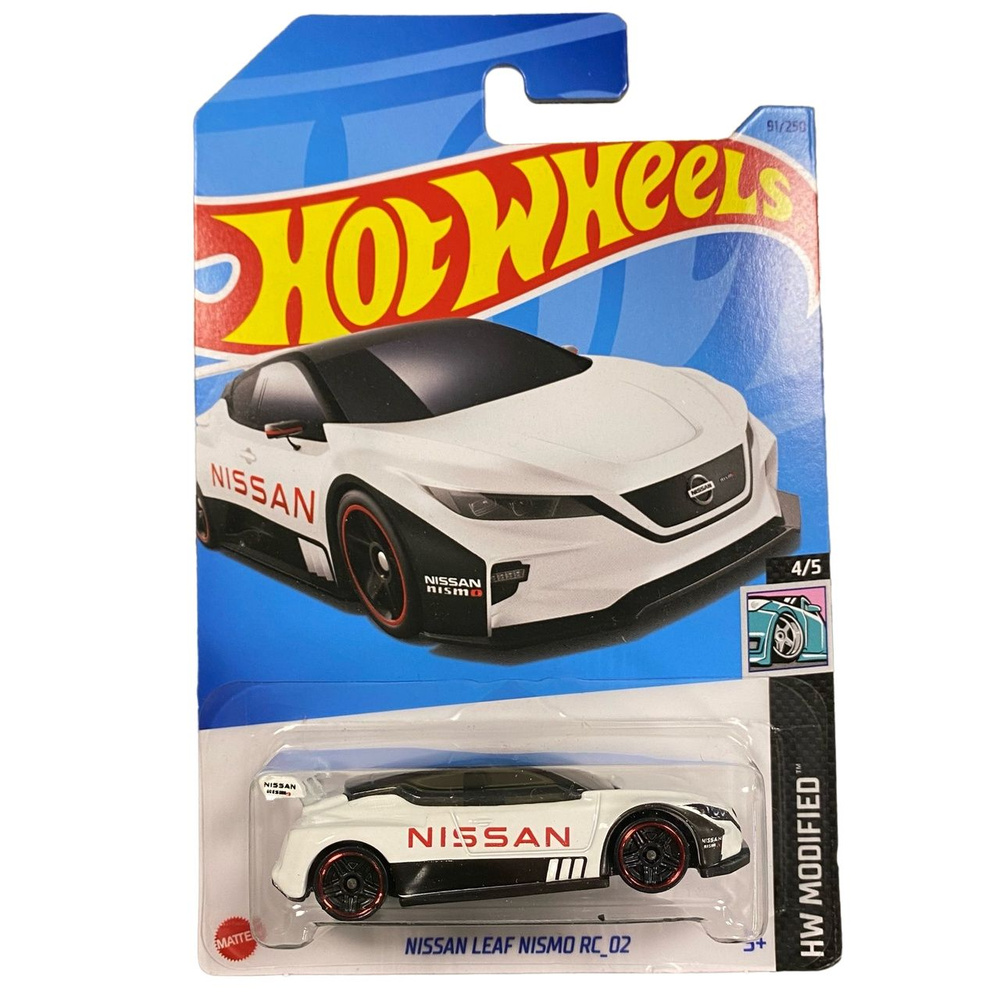 Hot Wheels металлическая машинка, коллекционная в масштабе 1:64 NISSAN LEAF NISMO RC_02  #1