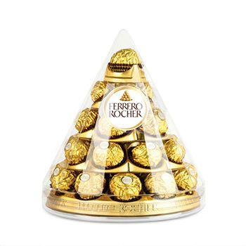 Шоколадные конфеты Ferrero Rocher 350г конус - в заказе 1 шт. #1