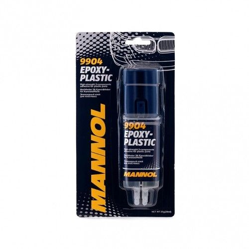 MANNOL Клей для пластмасс 9904 Epoxi-Plast 24мл - купить по выгодной ...