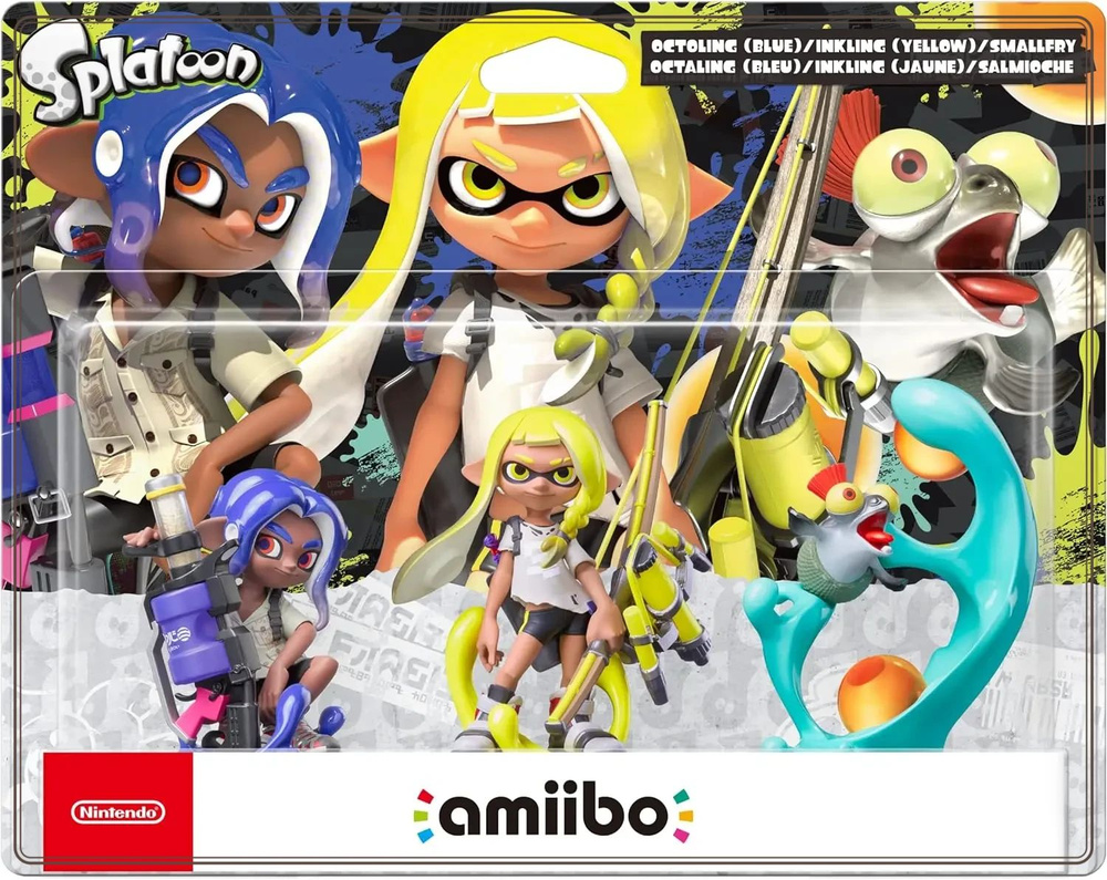 amiibo фигурка Nintendo Splatoon3 3 в 1 #1