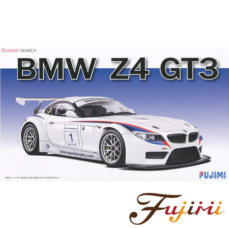 Сборная модель Машинка Fujimi-12556 1/24 BMW Z4 GT3 car model kit #1