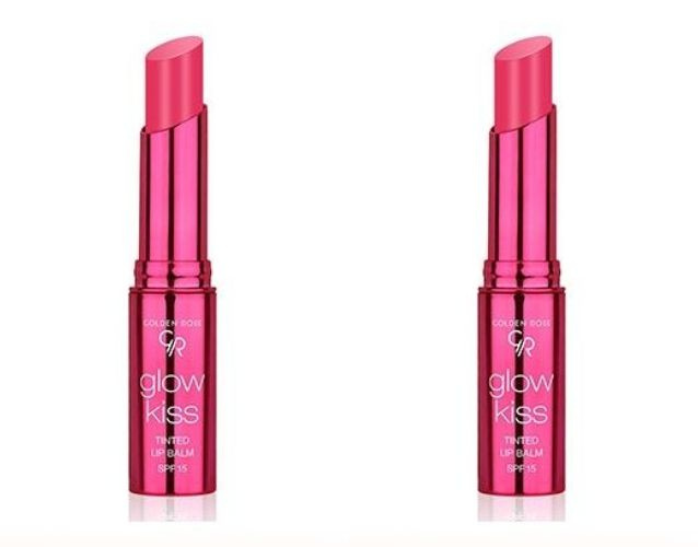 Golden Rose Тинт-бальзам для губ Glow Kiss Tinder Lip Balm, тон 03 - berry pink, SPF 15, 5 г, 2 уп  #1