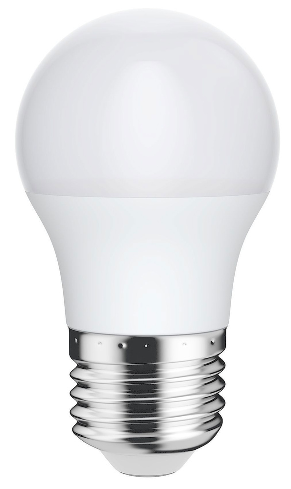 Лампочка светодиодная Lexman шар E27 440 лм нейтральный белый свет 5.5 Вт  #1