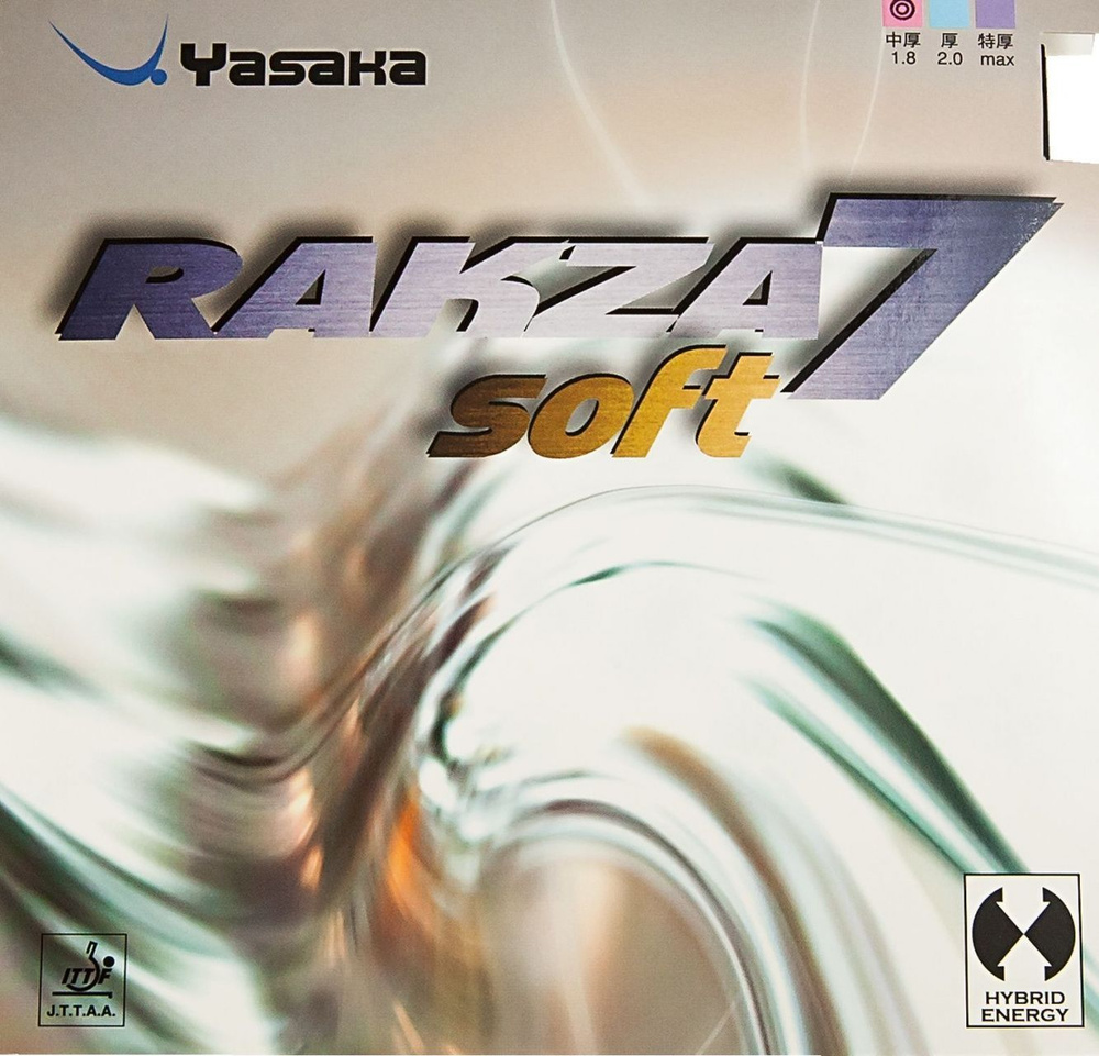 Накладка YASAKA Rakza 7 Soft, красная, 2.0 #1