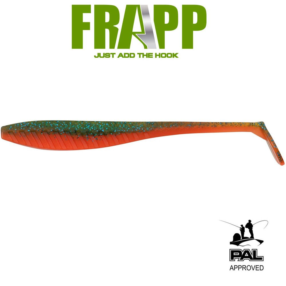 Приманка силиконовая Frapp Hustle Minnow 4,5" цвет PAL11 #1