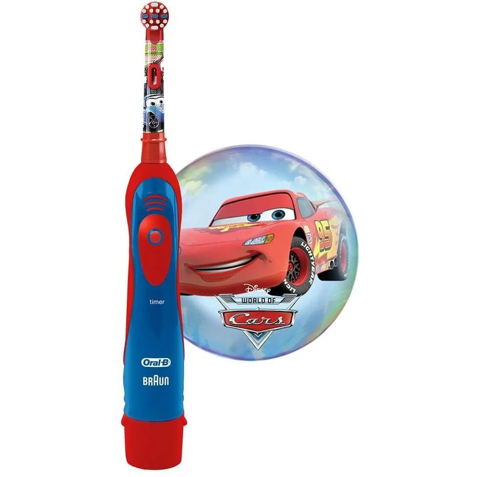 Зубная щетка электрическая Oral-B Kids toothbrush DB 4510 K красный/синий  #1