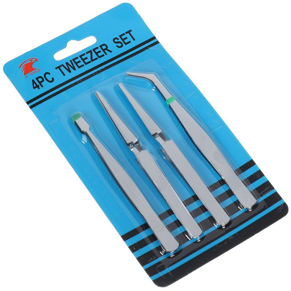 Набор пинцетов 4 шт, SPE13806-19 - купить с доставкой по выгодным ценам ...