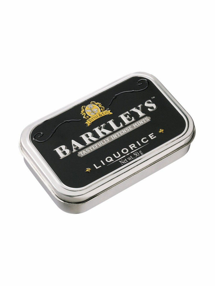 Леденцы Barkleys Mints Лакрица, 50гр #1