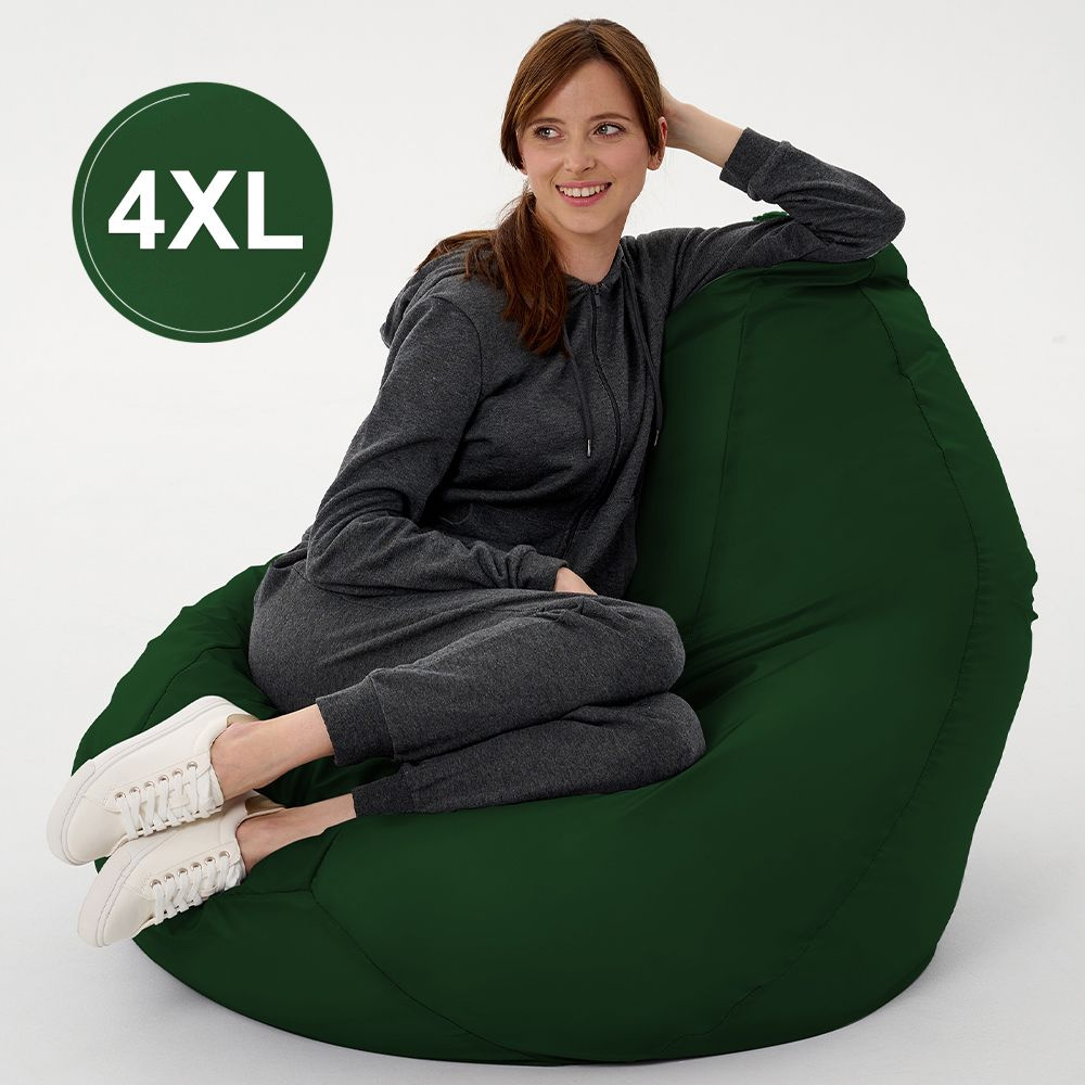 F78 Кресло мешок XXXXL КОМФОРТ Темно-Зеленый Oxford #1