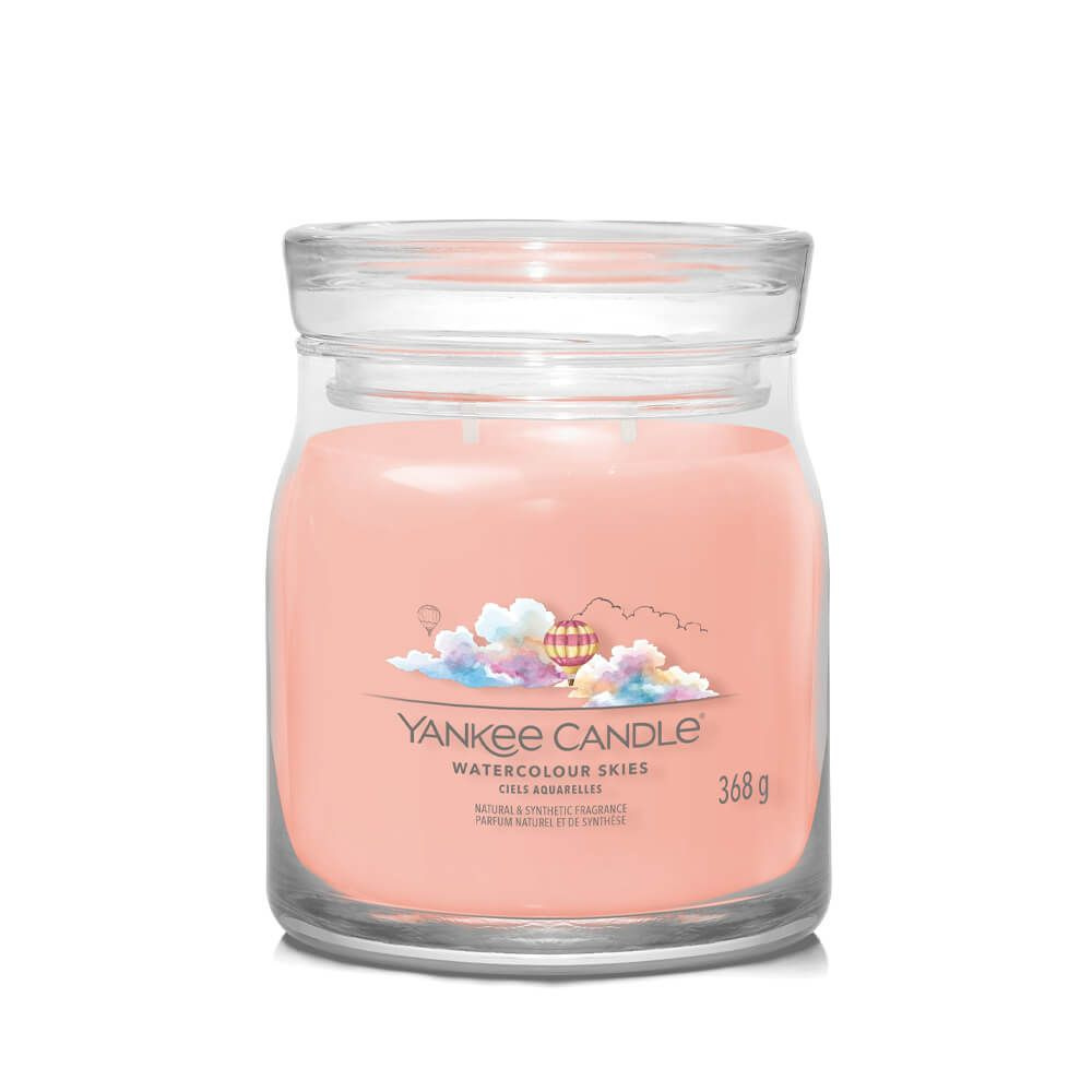 Yankee Candle Свеча ароматическая "Акварельное небо", 11 см х 9 см, 1 шт  #1