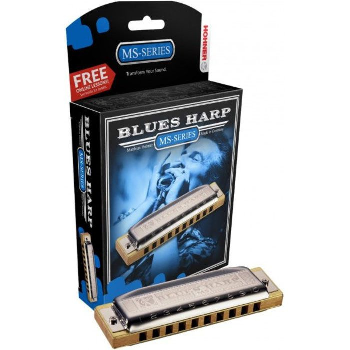 Губная гармошка Hohner Blues Harp 532/20 MS D #1