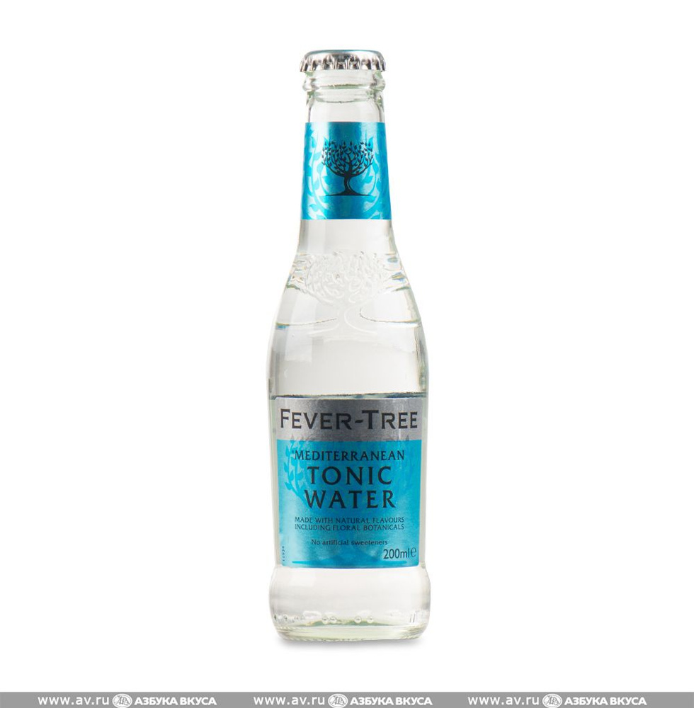 Напиток газированный Mediterranean Tonic Water, Fever Tree, 200 мл, Великобритания -3 шт.  #1