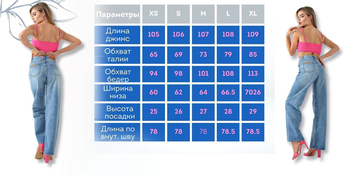 Наши широкие джинсы кюлоты - универсальная модель. Если вы хотите быть в тренде и при этом чувствовать себя уютно, наши модные джинсы трубы именно то, что Вам нужно! Создайте с ними свой стильный образ!