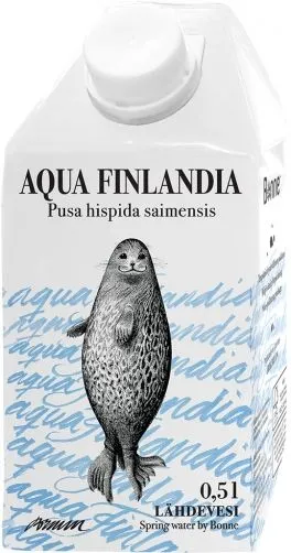 Родниковая вода Aqua Finlandia 0,5л, Финляндия (6шт.)