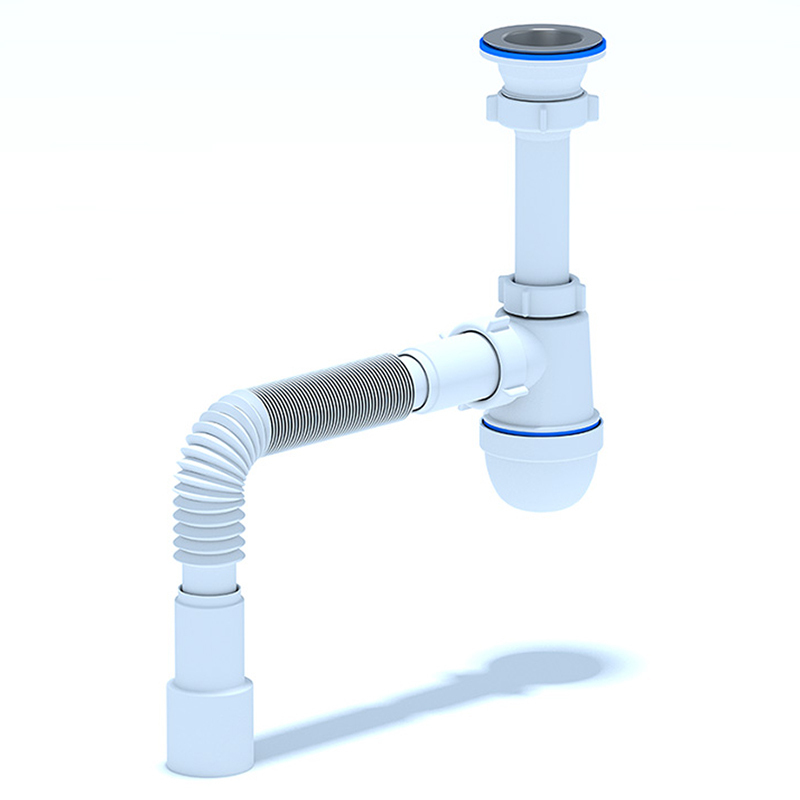 СифондлякухонноймойкиАНИпластC0115,11/2"х40сгибкойтрубой40х40/50мм