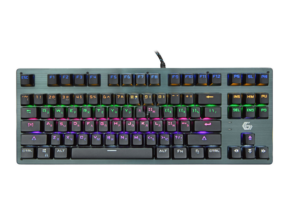 Gembird Игровая клавиатура проводная KB-G540L, (Outemu Blue), черный #1