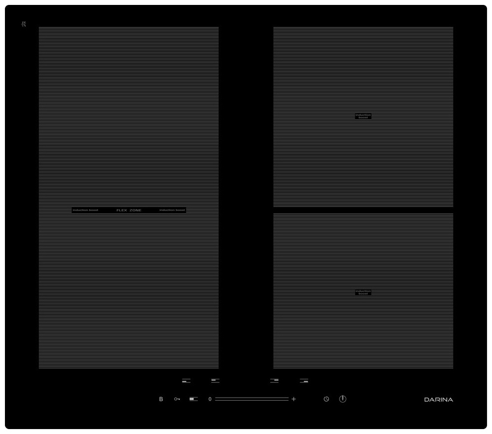 Встраиваемая электрическая варочная панель Darina 5P9 EI 304 B  #1