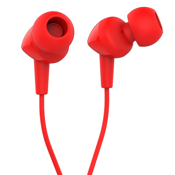 JBL Наушники проводные с микрофоном, 3.5 мм, красный #1