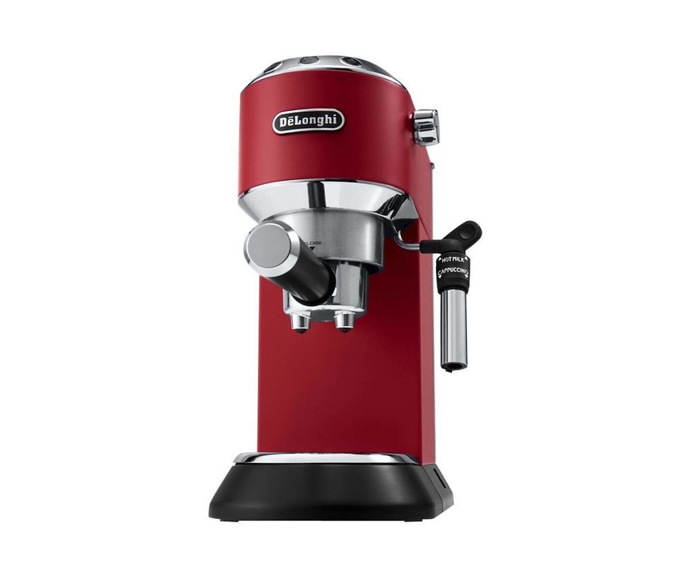 Автоматическая кофемашина DeLonghi Dedica EC685R, бордовый, черный  #1