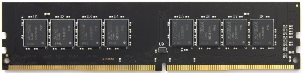 AMD Оперативная память DDR4 8GB 3200MHz CL16 (16-18-17-39) 1x8 ГБ (R948G3206U2S-UO)  #1
