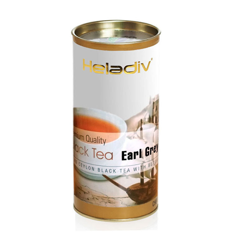 Heladiv Earl Grey (бергамот), чай черный листовой, 100г #1