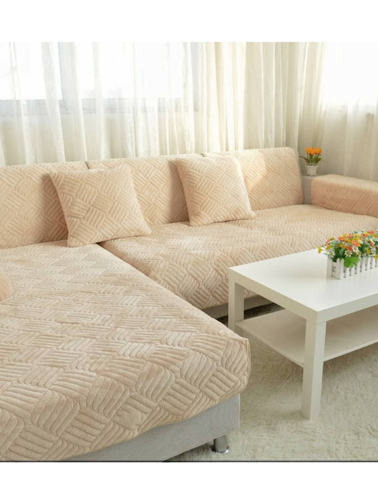 Чехол на мебель для углового дивана deweri, 210х90см купить по выгоднойцене в интернет-магазине OZON (219082123)