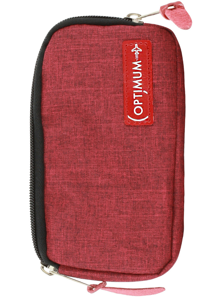 Сумка кошелек на пояс футляр чехол для телефона на айфон для смартфона Optimum Wallet, красная  #1