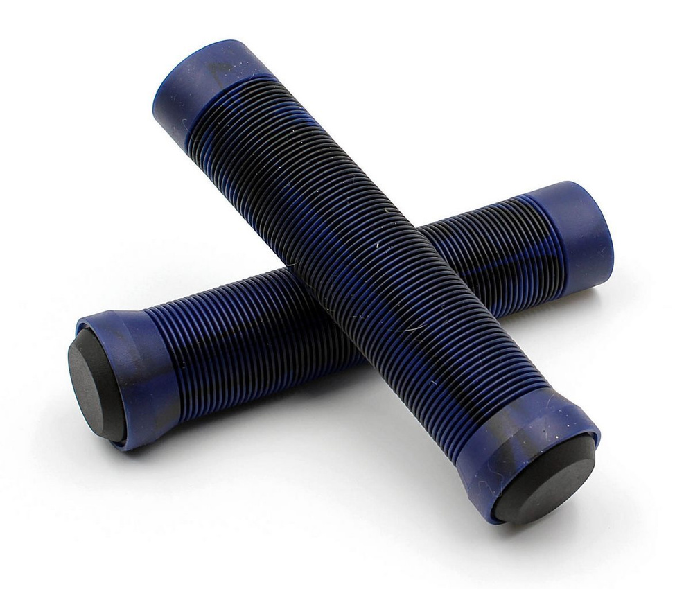 Грипсы LDR 145 мм черно-синий для трюкового самоката #1