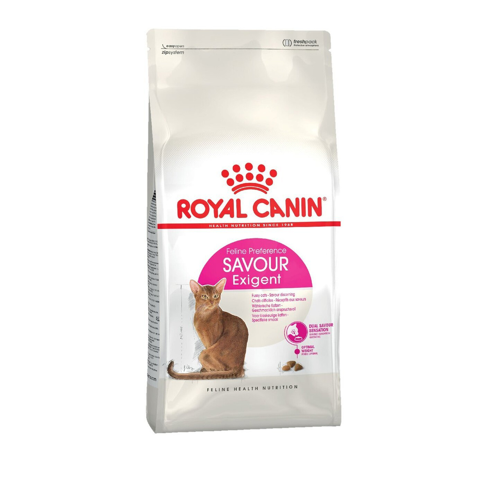 Royal Canin Savour Exigent Сухой корм для взрослых кошек привередливых к вкусу, 400 г  #1