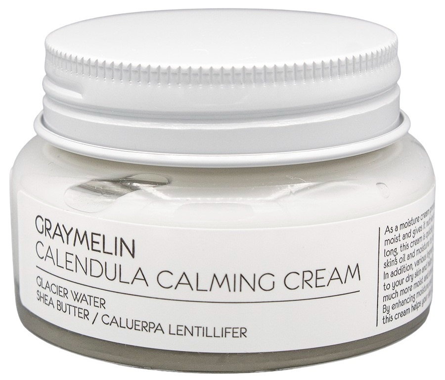 Graymelin Крем для лица успокаивающий с календулой Calendula Calming Cream 50 мл, крем корея, корейская #1