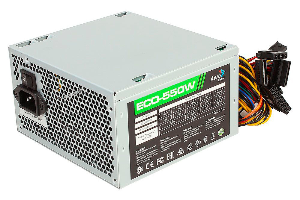 Блок питания aerocool 500w схема Aerocool Блок питания компьютера ECO-550, 550 Вт (ECO-550) - купить с доставкой  - Товар на картинке можно купить.