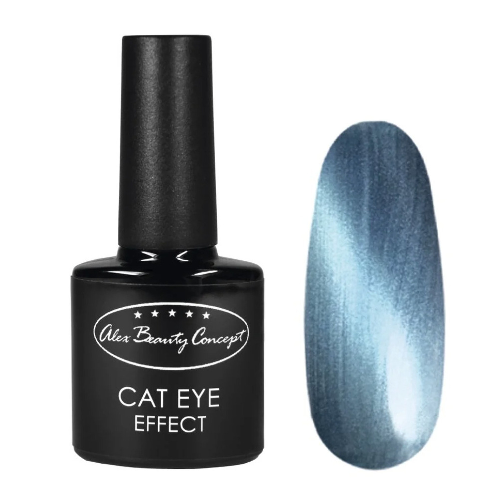 Alex Beauty Concept Гель-лак CAT EYE EFFECT GELLACK, 7.5 мл, цвет лазурный #1