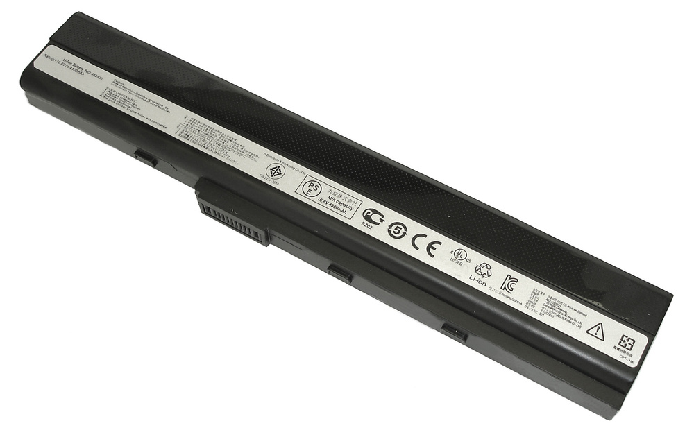 Аккумуляторная батарея для ноутбука Asus A42, A52, K52 4400-5200mAh A32-K52 черная  #1