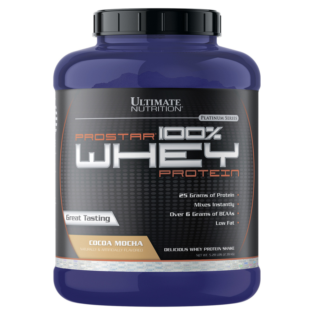 Протеин Ultimate Nutrition Prostar Whey 2390 гр Какао-мокко #1