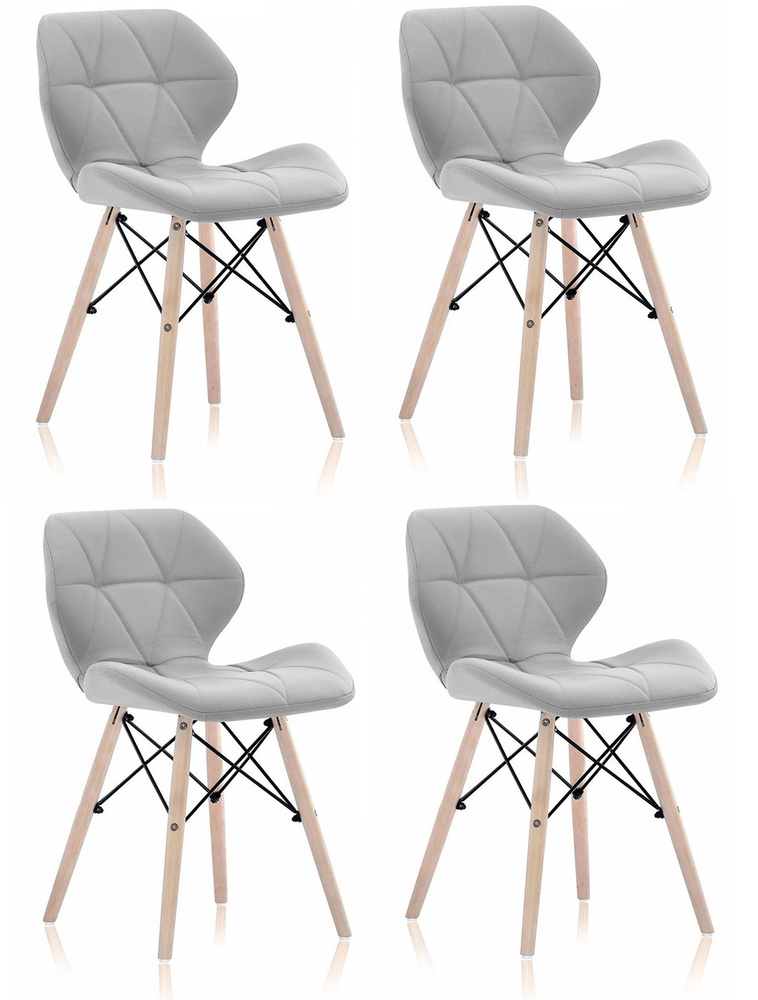 EAMES Комплект стульев, 4 шт. #1