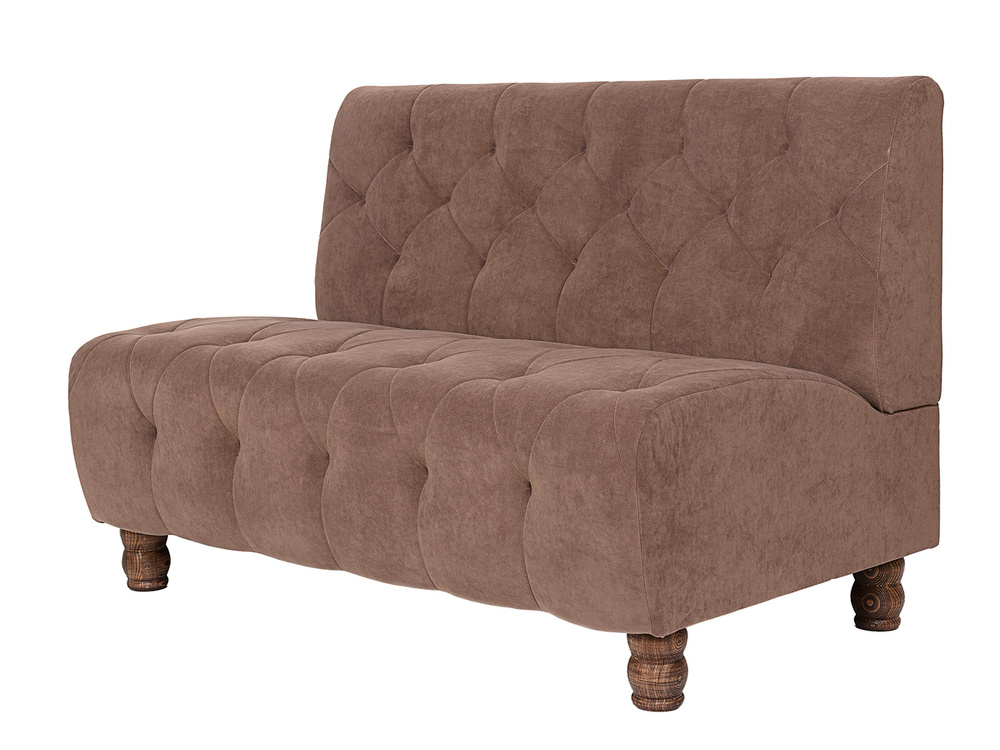 Петролюкс Прямой диван Модуль, механизм Нераскладной, 120х74х86 см,коричневый  #1