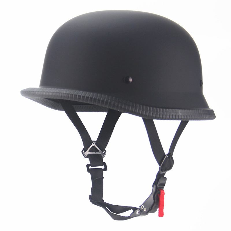 Шлем каска GXT 201 в ретро стиле, черный матовый, размер XL #1