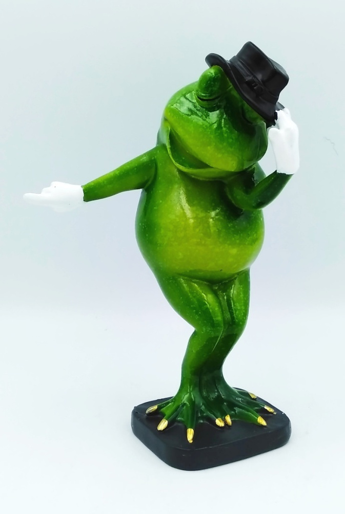 Статуэтка Лягушка Майкл Джексон 17см полимерная #1