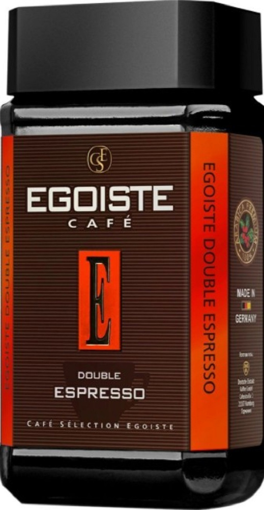 Кофе растворимый Egoiste Double Espresso, 100 г #1