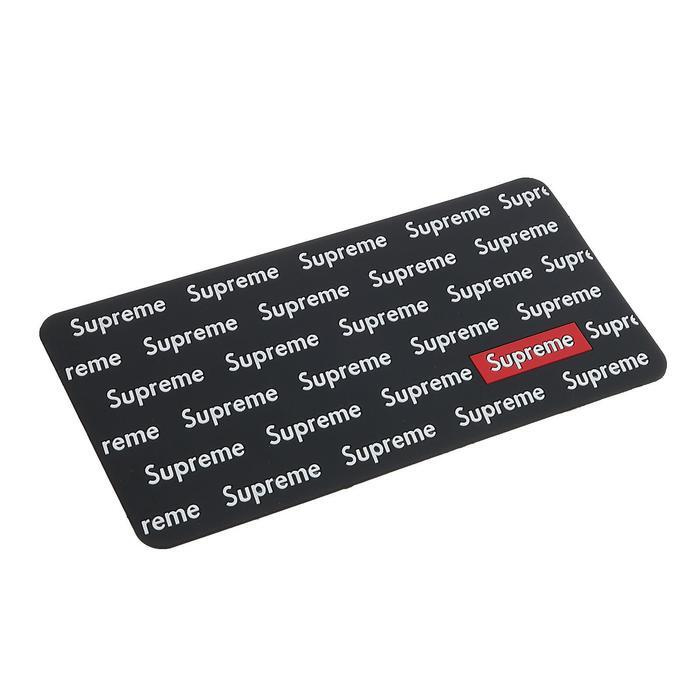 Коврик противоскольязщий 30 15 см, Supreme, черный #1