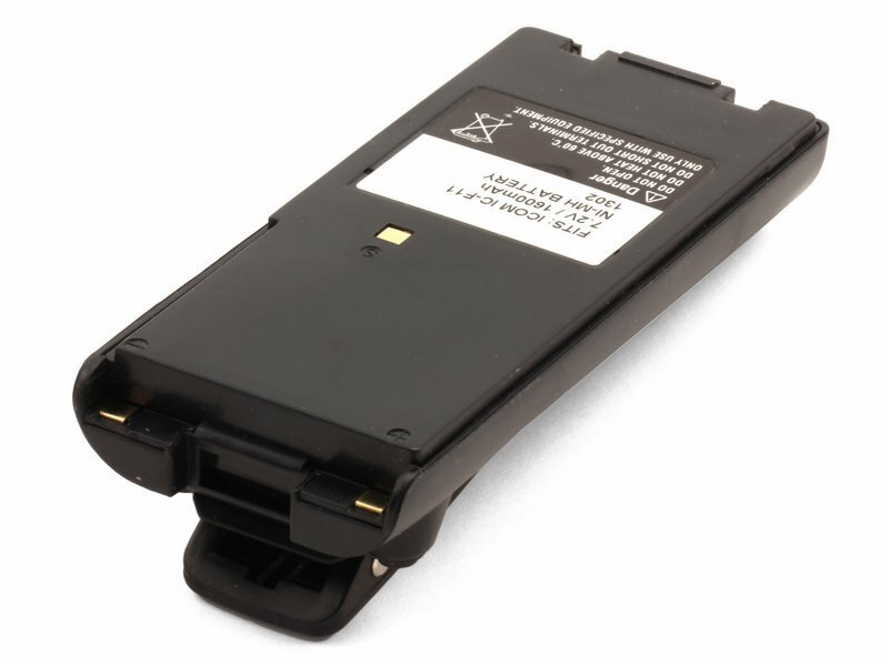 Аккумулятор для рации Icom BP-209, BP-222N (1650mAh) #1