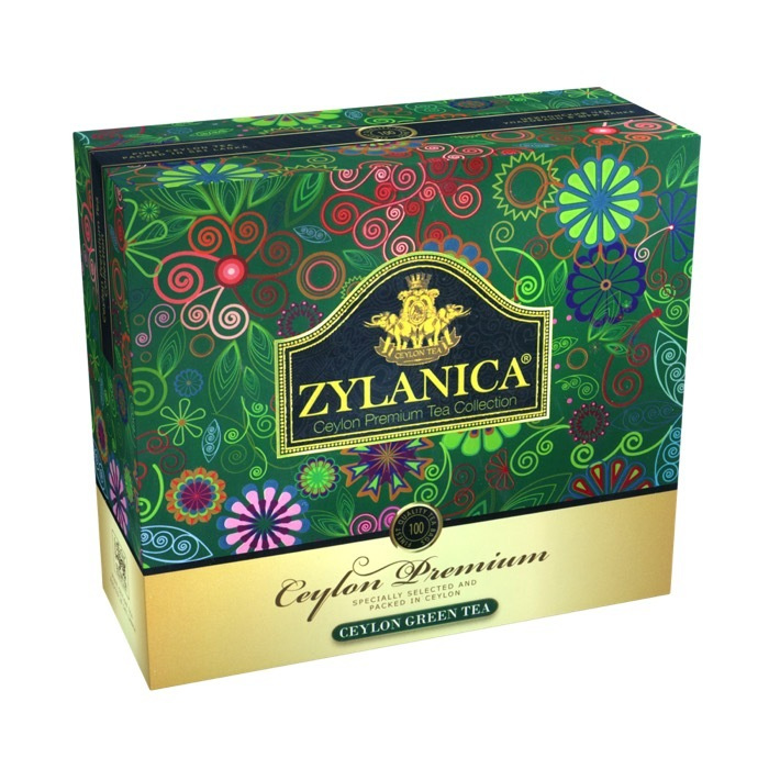 Чай зеленый ZYLANICA Ceylon Premium Collection 100 пак. * 2 гр. #1