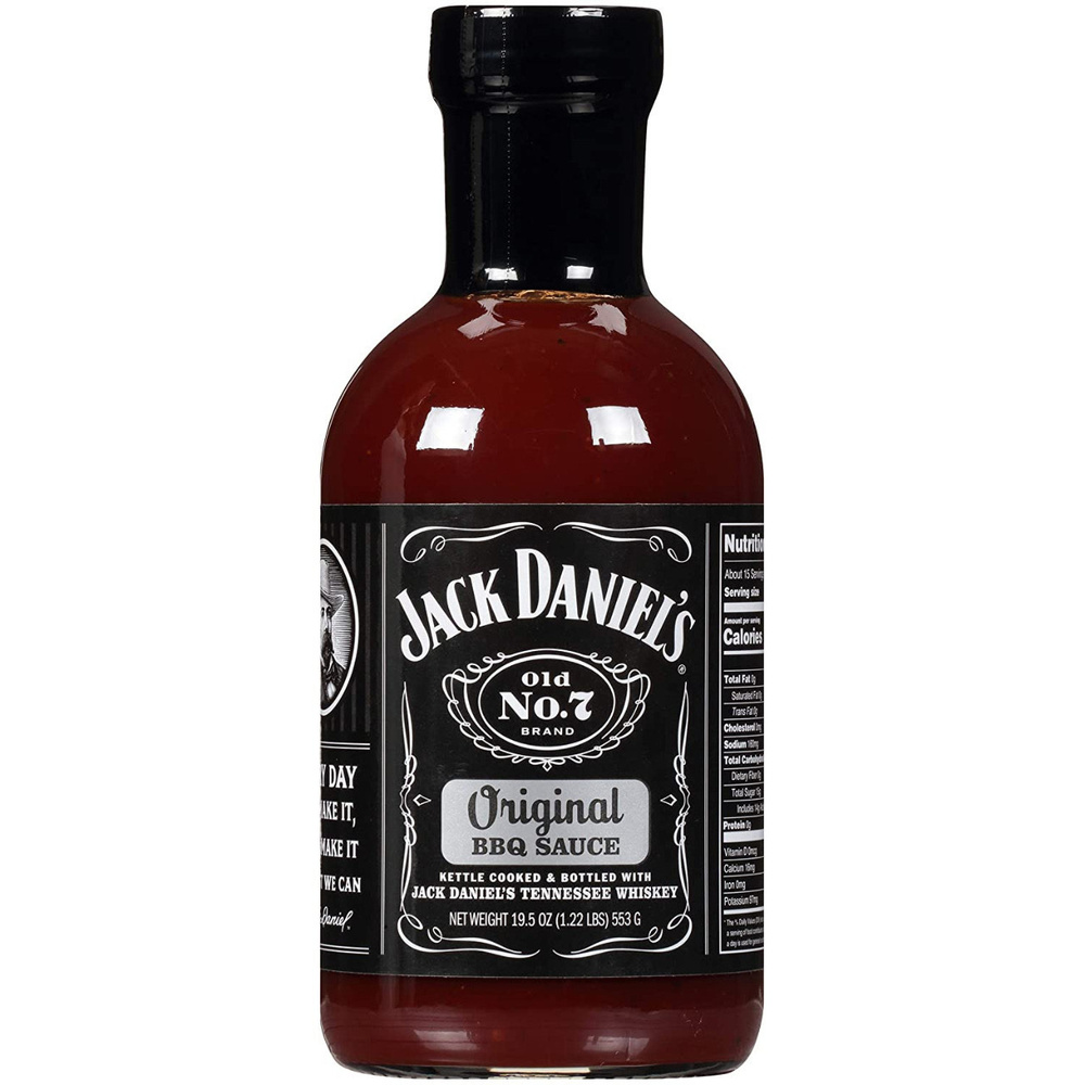 Соус Jack Daniel's (Джек Дэниэлс) Original BBQ Sause (для барбекю оригинальный) 553 гр  #1